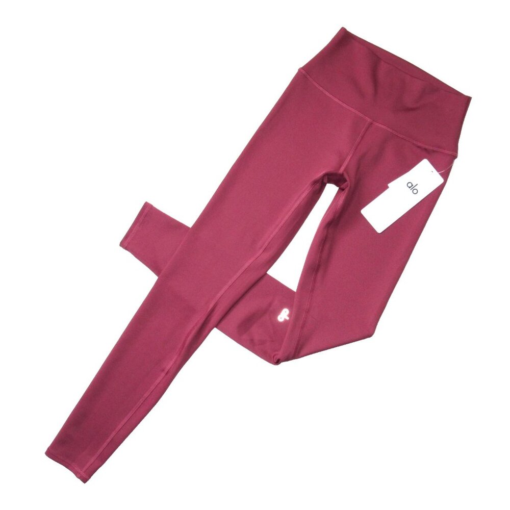 NWT Alo Yoga High-Waist Airlift Legging in Mars Clay Stretch Workout S